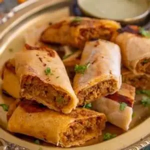 Kheema Spring Roll